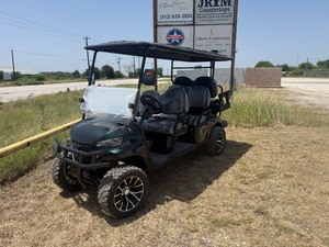 lot 329 image: Forest Green - CAPTOK unused 6 SEATS Off-Road Golf Cart With Front Basket CK-GC42S 42 Seats