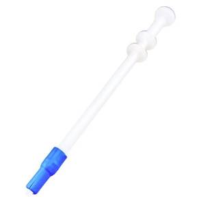 lot 58115 image: Pill Shooter for Dogs and Cats �� Soft Tip Pet Piller for Easy Medication Delivery  Pill Gun Dispenser Tool for Small or Large Pets  Upgraded H- Bar Design Reusable Syringe Device �� Blue, 1-Pack - Retail $8