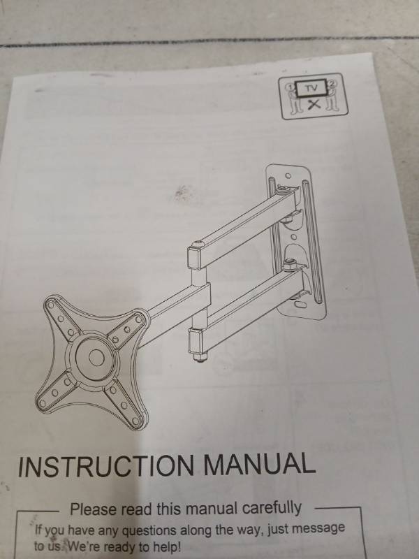 lot 22807 image: Cl Motion TV Wall Mount Model XMS906
