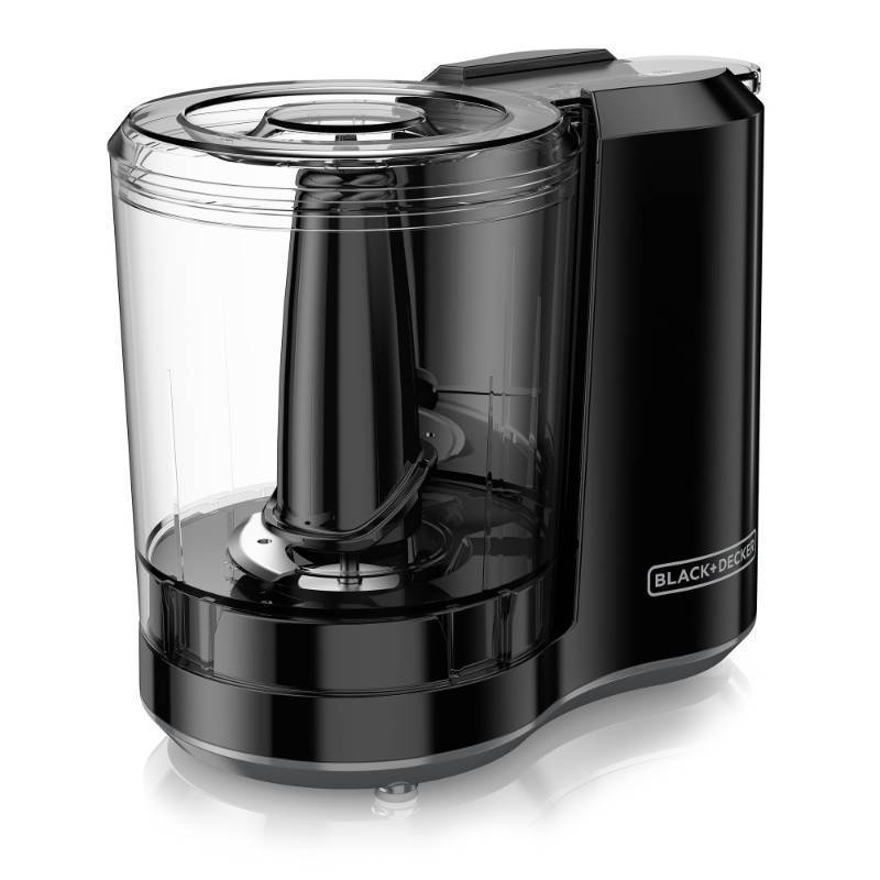 lot 22816 image: BLACKDECKER, Improved Assembly, HC300B FreshPrep 3-Cup Electric Food Chopper, capacity - Retail $26