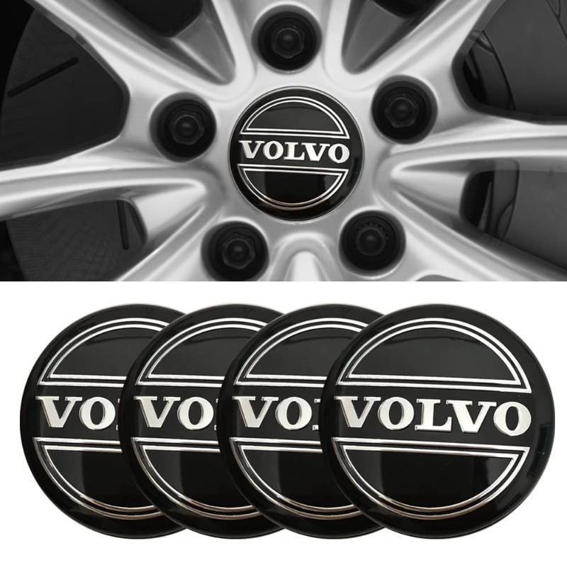 lot 30923 image: 4pcs Wheel Center Caps Sticker for Mazda CX-5 CX-7 CX-8 M6 MX5 RX7 RX8 A8 CX9 X MX, Black Aluminium Wheel Center Hub Covers Sticker, 56mm2.2 Black