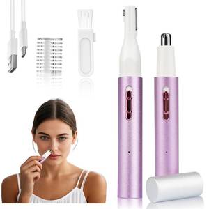lot 19632 image: Mendaping 2026 Rechargeable Nose & Ear Hair Trimmer, Dual-Edge Blade Electric Clipper for Women Men, Facial & Eyebrow Hair Removal Tool, Powerful Motor, Painless, Easy to Clean (Multicolor) - Retail $10