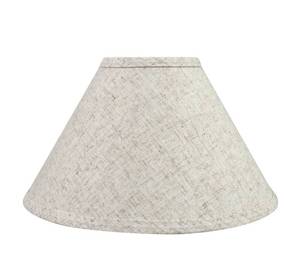lot 19662 image: Aspen Creative 58703 Transitional Hardback Empire Shape UNO Construction Lamp Shade in Beige, 11 Wide (4 x 11 x 7) - Retail $29