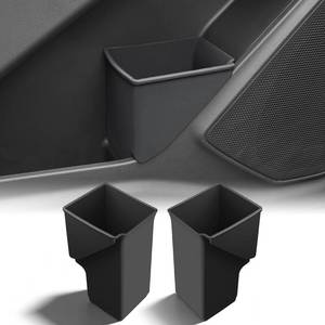 lot 19677 image: ELECFRESH 2PCS Door Side Trash Can Compatible with 2020-2025 2026 Ford Explorer, Garbage Bin Storage Box for Ford Explorer Accessories 2025 2024 - Retail $28