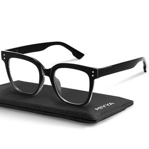 lot 43133 image: miyya Blue Light Glasses for Women & Men �� Oversized UV & Blue Light Blocker Chunky Frames, Stylish Eyewear Accessories - Retail $17