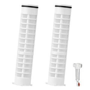 lot 43157 image: 1-12 100 Mesh Spin Down Sediment Filters Replacement (2PCS), FS1 12-100 Water Filter Screen, Spin Down 100 Sediment Filter Fit for Rusco Vu-Flow, Well Pump and Sprinkler Irrigation Filter-8 Long - Retail $23