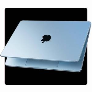 lot 43184 image: Soonjet for MacBook Air 15 inch Case  M5 M4 M3 M2 2026 2025-2023  Official SkyBlue  100% Match Official Color  Hard Shell Laptop Cover  A3448 A3241 A3114 A2941 - Retail $32
