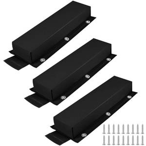 lot 24261 image: ORLANG 16 Dock Bumpers,PVC Dock Fenders with Stainless Steel Screws,Boat Dock Guards,Dock Post Bumper for Docking Edges, Piling, Vertical Poles, Horizontal Decks or Piers(Black-3Pack) - Retail $46