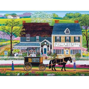 lot 25775 image: 500 Pieces Puzzle for Adults,Town & Country Puzzle,Recycled Cardboard Prairie Wind Flowers Puzzles 500 Piece,Challenging Game Home Decor Birthday Party Gift Toy for Adults Kids Seniors 20.5  15 in - Retail $10