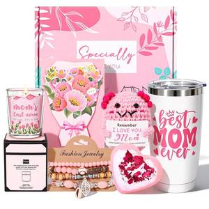 lot 25787 image: Honxicur Mothers Day Gifts for Mom from Daughter Son, Mom Birthday Gifts Ideas Basket for Moms Mama Mother from Child Sister Daughter Birthday Gifts for Moms Grandma