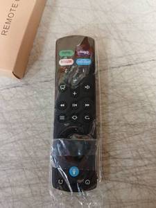 lot 31239 image: Voice Remote Replacement Control Compatible with All FireSeries, for Stick 4K Max4K (1st2nd Gen) & All Fire-TCL TVs Cube, TVs Stick (2nd3rd Gen)LiteQLED, and Insignia Pioneer HD Omni Series - Retail $9