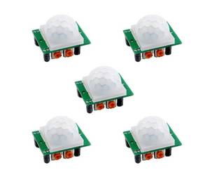 lot 42877 image: 5PCS HC-SR501 PIR Sensor Infrared Sensor Body Motion IR Sensor Module for Arduino Raspberry Pi - Retail $9