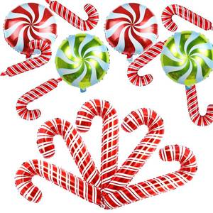 lot 42938 image: Christmas Candy Foil Balloon - Retail $12