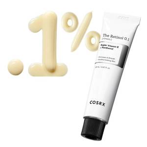 lot 42959 image: COSRX Retinol 0.1% Cream, Anti-aging Eye & Neck Cream with Retinoid Treatment to Firm Skin, Reduce Wrinkles, Skin Tightening Cream for Fine Lines & Firmness, Gentle Daily Korean Skin Care, 0.67 fl oz - Retail $21