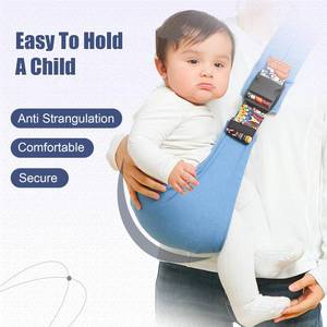 lot 49159 image: Baby Sling Carrier,Baby Sling,Toddler Carrier,Adjustable and Non-Slip Hip Seat Carriers Carrying 10-30 lbs(Square) - Retail $24