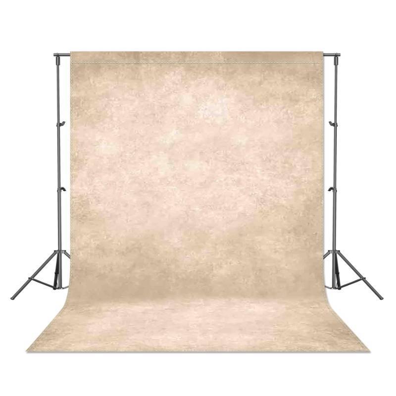 lot 25363 image: ZTHMOE 5x7ft Fabric Beige Abstract Portrait Thick Photography Backdrop (No Stand No Clips) Vintage Texture Photoshoot Background Adults Newborns Kids Headshot Parties Photo Video Studio Props - Retail $20