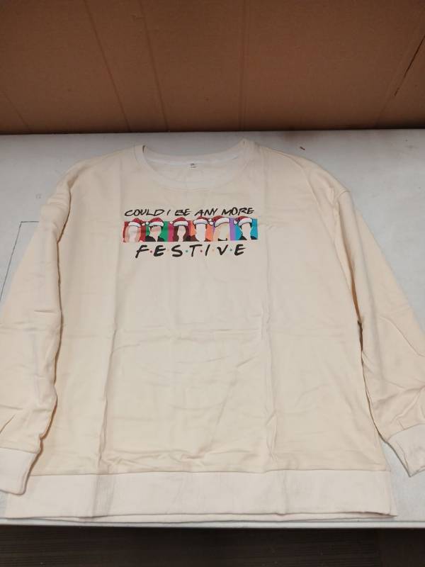lot 25287 image: Friends Theme Christmas Sweatshirt Womens 2XL