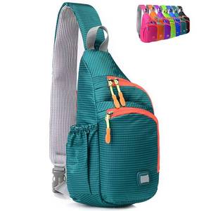 lot 25831 image: Peicees Medium Sling Backpack Waterproof Unisex Shoulder Bag Chest Crossbody Daypack - Retail $30