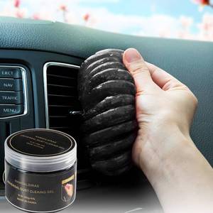 lot 43203 image: Cleaning Gel for Car Cleaner Cleaning Kit Automotive Air Vent Dust Cleaning Slime for Auto Cleaning Putty Universal Dust Car Accessories Car Interior Cleaner Keyboard Cleaning Laptop Black - Retail $6