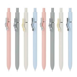 lot 43276 image: Ddaowanx Cute Cat Pens,8 Pcs 0.5mm Quick Dry Black Ink Gel Pens Fine Point Smooth Writing Pens,Cat Lover Gifts for Women Men - Retail $9