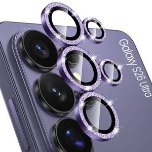 lot 43285 image: Tensea (32PCS Compatible with Samsung Galaxy S26 Ultra Camera Lens Protector, 9H Tempered Glass Camera Cover Screen Protector Metal Individual Ring Installation TrayCase Friendly - Retail $10