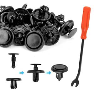 lot 43290 image: AOIT 20Pcs Super Engine Splash Shield Guard Fasteners Retainers Pins Engine Covers Under Hood Clip Fits for Toyota Corolla Avalon Camry Prius RAV4 Sienna Lexus,Replaces Part# 90467-07201 - Retail $7