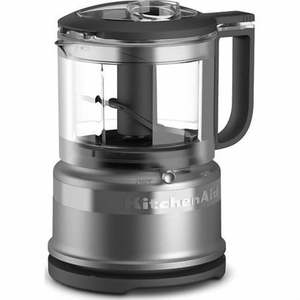 lot 62002 image: KitchenAid 3.5 Cup Mini Food Processor  Silver
