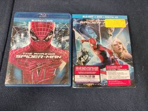 lot 62006 image: The Amazing Souder-Man 1 and 2 Blu-Rays