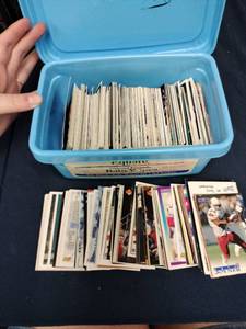 lot 62021 image: Tub of Football cards