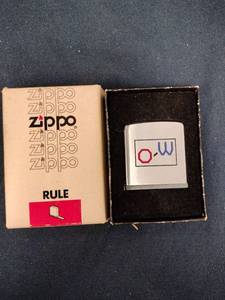 lot 62069 image: vintage Zippo advertising tape measure