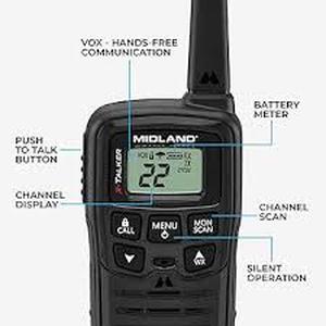 lot 62137 image: Midland X-TALKER T10 two-way radio