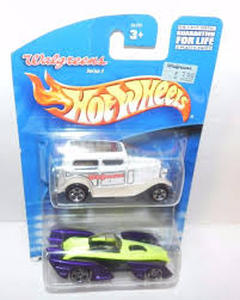 lot 62095 image: Hot Wheels Walgreens 2 Pack Series 3 55757