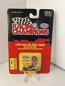 lot 62120 image: Racing Champions 1997 Edition NHRA Tom Martino 1144 scale diecast PRO STOCK replica car