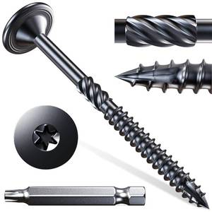 lot 10307 image: Lag Screws #14 x 5 Inch, 30Pcs Heavy Duty Structural Wood Screws T30 Star Bit