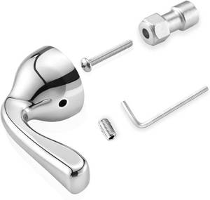 lot 10310 image: Replacement Shower Faucet Handle Compatible with Delta Foundations Tub Faucet RP74148, B114900, B112900, Chrome