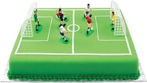 lot 17260 image: Soccer Cake Topper, FootballSoccer Toppers for Cake and Cupcakes Cake Decorating Ornaments Set of 9 Attractive Processed, Soccer Cake Decorations, Soccer Cake Topper for Boys, Cupcake Toppers