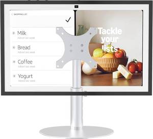 lot 17508 image: Adjustable Stand for Echo Show 2115, Tiltable Table Holder, Sturdy Aluminum Alloy, Smooth Angle Adjustment, Durable Desktop Bracket for Alexa Show 15 2nd Generation, Four Degree Height Device
