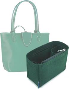 lot 17526 image: Anjou Mini organizer,Anjou Mini insert,Purse insert organizer.(Green)