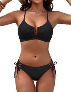 lot 17566 image: Blooming Jelly Womens String Bikini Sets Cheeky Two Piece Swimsuit U-Wire Swim Suits 2026 Curvy Sexy Bathing Suit Size Medium