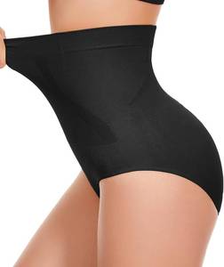 lot 17572 image: Tummy Control Shapewear Panties - High Waisted Shapewear Underwear for Women Body Shaping Briefs Seamless Panty Girdle Size Large