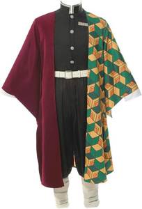 lot 17580 image: Nuoqi Zentisu Tanjiro Cosplay Adult Giyuu Tomioka Outfit Shinobu Anime Halloween Costume Size Large