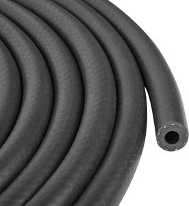 lot 17581 image: 14 Inch (6mm) ID Fuel Line Hose 5FT NBR Rubber Push Lock Hose High Pressure 300PSI for Automotive Fuel Systems Engines