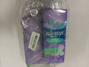 lot 17596 image: Always Radiant Daily Liners Long