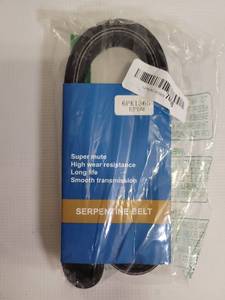 lot 63299 image: 6PK1365 Serpentine Belt 6 Ribs 53.74 inch for Cirrus 1995 Stratus 1995 EPDM - Retail $15