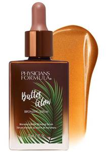 lot 63319 image: Physicians Formula Butter Glow Bronzing Serum, Innovative & Nourishing Skincare Bronzing Drops for Radiant, Natural Sunkissed Complexion - Sunkissed Glow - Retail $17