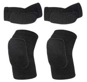 lot 63325 image: Volleyball Knee Pads and Volleyball Arm Pads Set for Kids Youth Volleyball Yoga Dance Football Basketball Running, Small - Retail $12