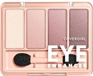 lot 63371 image: COVERGIRL - Eye Enhancers 4-Kit Eyeshadow, silky, sheer formula, double ended applicator, 100% Cruelty-free4K bought in past month - Retail $7