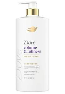 lot 63428 image: Dove Conditioner Volume & Fullness for Fine, Thin Hair with Bio-Protein Care Technology and Biotin 28 Fl Oz - Retail $9