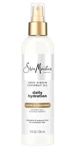 lot 63429 image: 100% Virgin Coconut Oil Leave-in Treatment, 8 Ounce - Retail $9