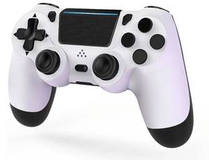 lot 63458 image: Wireless Controller Dual Vibration Game Joystick Controller for Ps4 ControllerSlimPro, Compatible with PS4 Console (black) - Retail $20